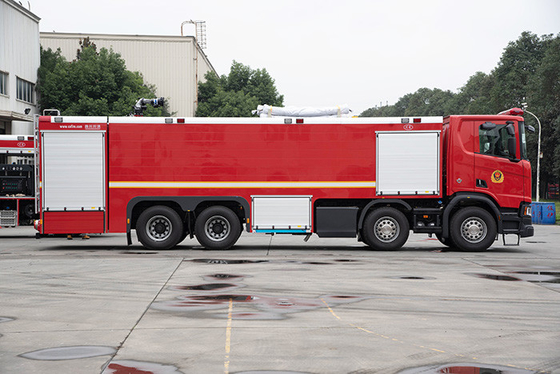 شاحنة مكافحة الحرائق الثقيلة 25000L الماء والرغوة مركبة متخصصة مصنع الصين