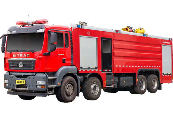 سيينوتروك سيتراك 18T شاحنة إطفاء الماء والرغوة الثقيلة مركبة متخصصة مصنع الصين